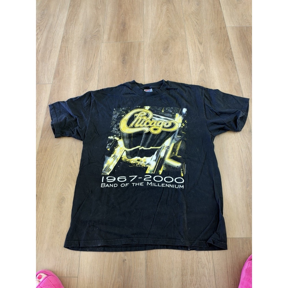 Men's Vintage (c)1999 Chicago  Band Of The Millennium US Tour 1999 T-shirt XL